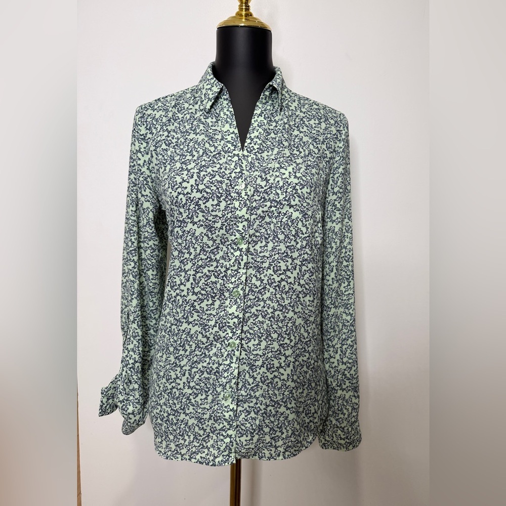 The Limited Mint and‎ Blue Patterned Shirt